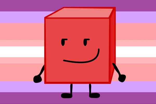 Blocky in Battle for Dream Island