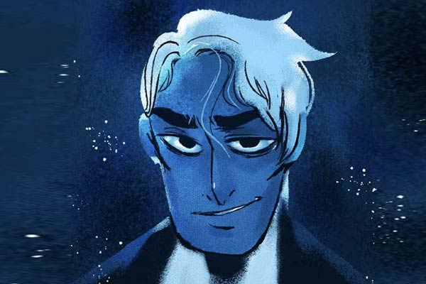 Hades in Lore Olympus