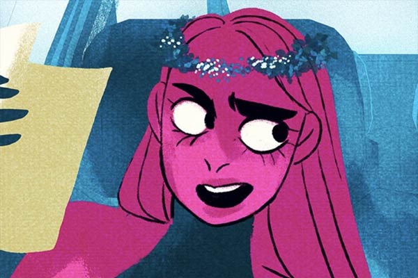 Persephone in Lore Olympus