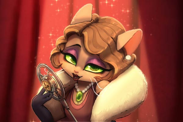 Mitzi May en Lackadaisy