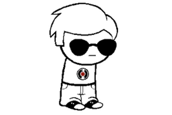 Dave Strider in Homestuck
