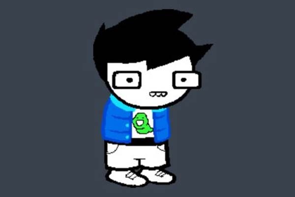 John Egbert in Homestuck
