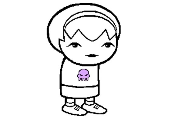 Rose Lalonde in Homestuck