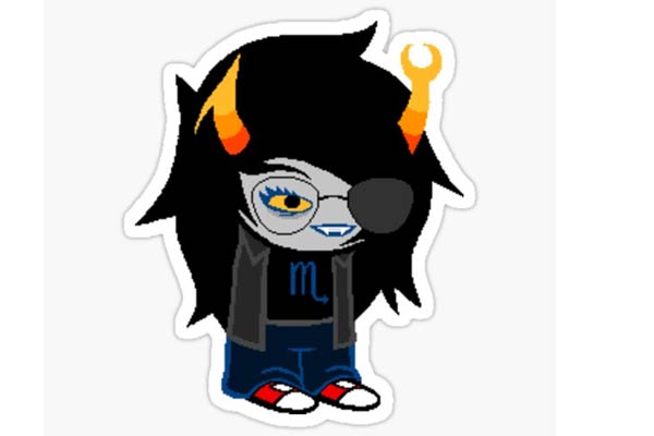 Vriska Serket in Homestuck