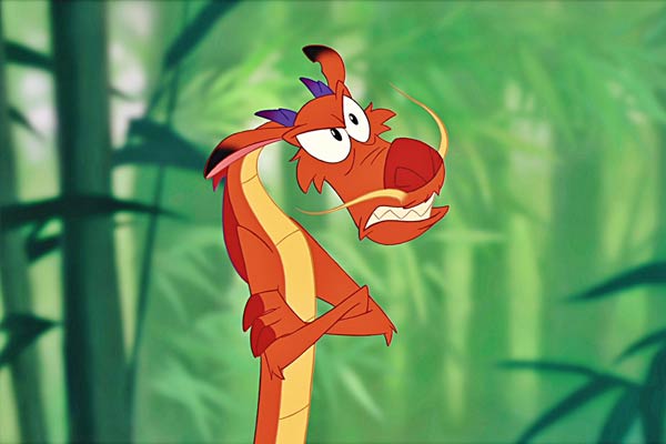 Mushu in Mulan