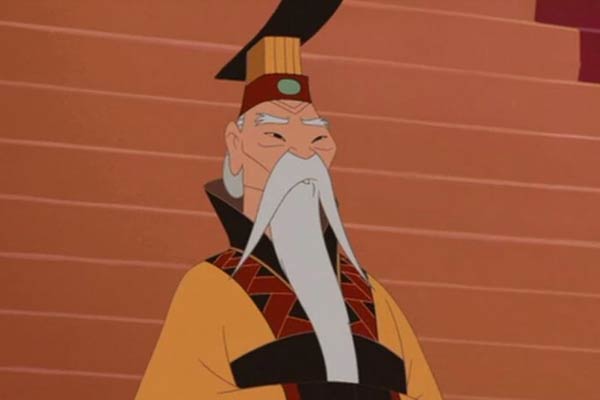 The Emperor in Mulan