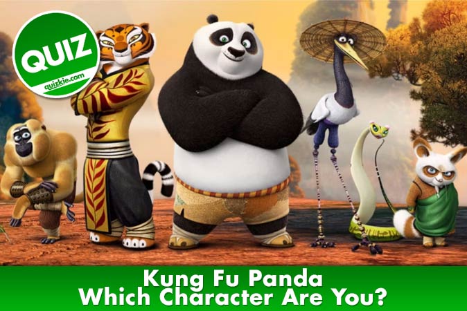 Bem-vindo ao questionário: Qual personagem do Kung Fu Panda você é?