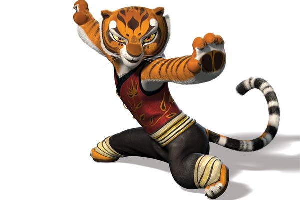 Tigress en Kung Fu Panda