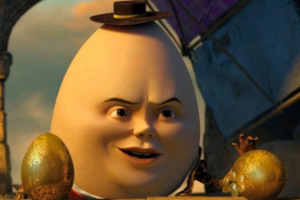 Humpty Dumpty dans Puss in Boots