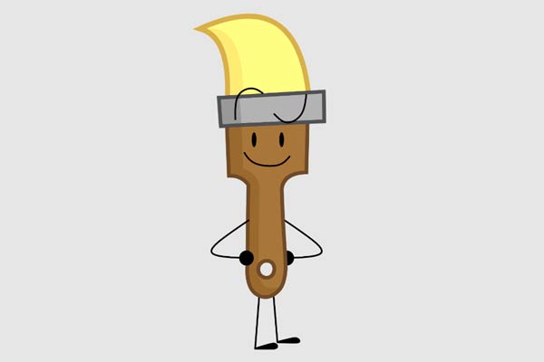 Paintbrush in Inanimate Insanity
