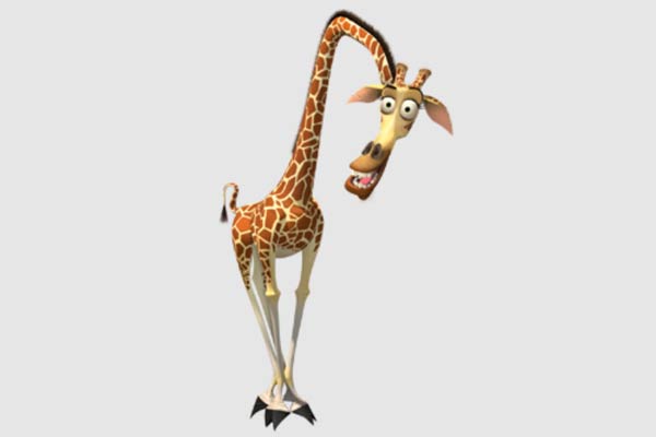 Melman the Giraffe aus Madagascar
