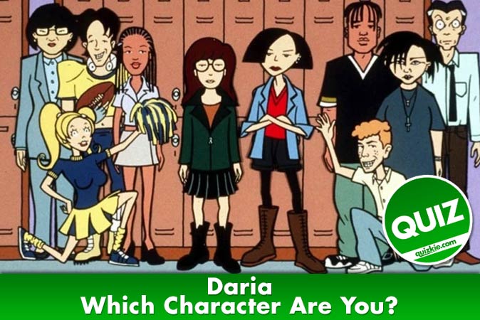 Bem-vindo ao questionário: Qual personagem de Daria você é?