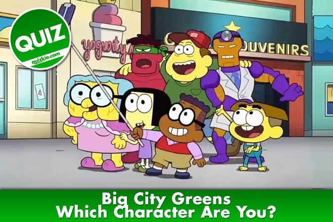 Bem-vindo ao questionário: Qual personagem de Big City Greens você é?