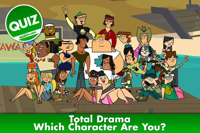 Bienvenue au quizz: Quel personnage de Total Drama es-tu ?