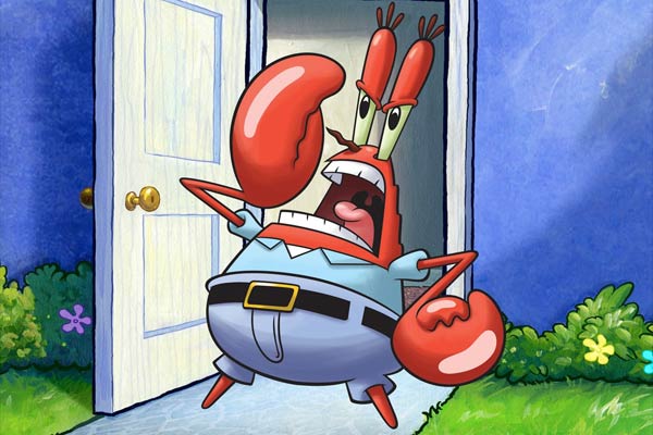 Mr. Krabs en SpongeBob SquarePants
