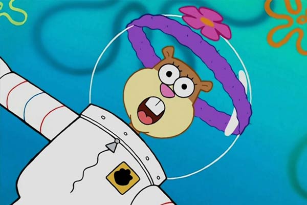 Sandy Cheeks en SpongeBob SquarePants