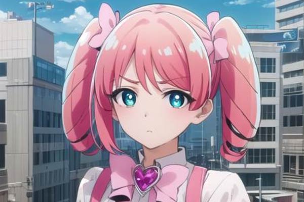 Haruka Hanabishi aus Gushing over Magical Girls