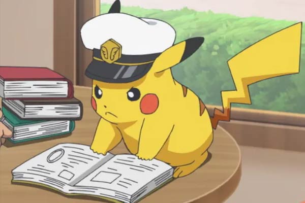 Captain Pikachu aus Pokémon Horizons