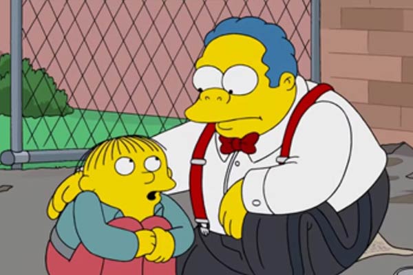The Wiggums in The Simpsons
