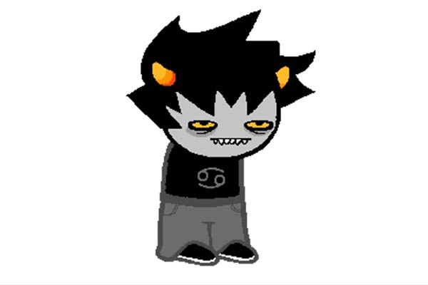 The Flamboyant Performer in Homestuck