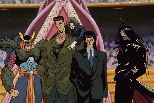 Team Toguro in Yu Yu Hakusho