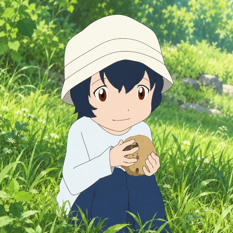 Ame in Wolf Children