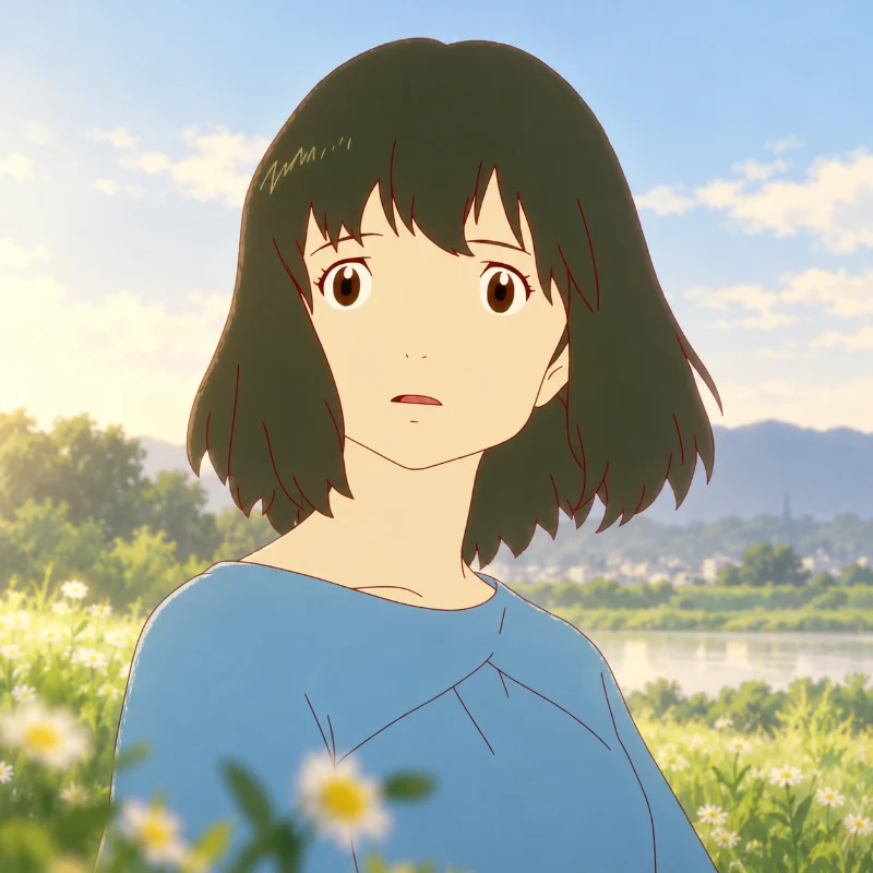 Hana in Wolf Children