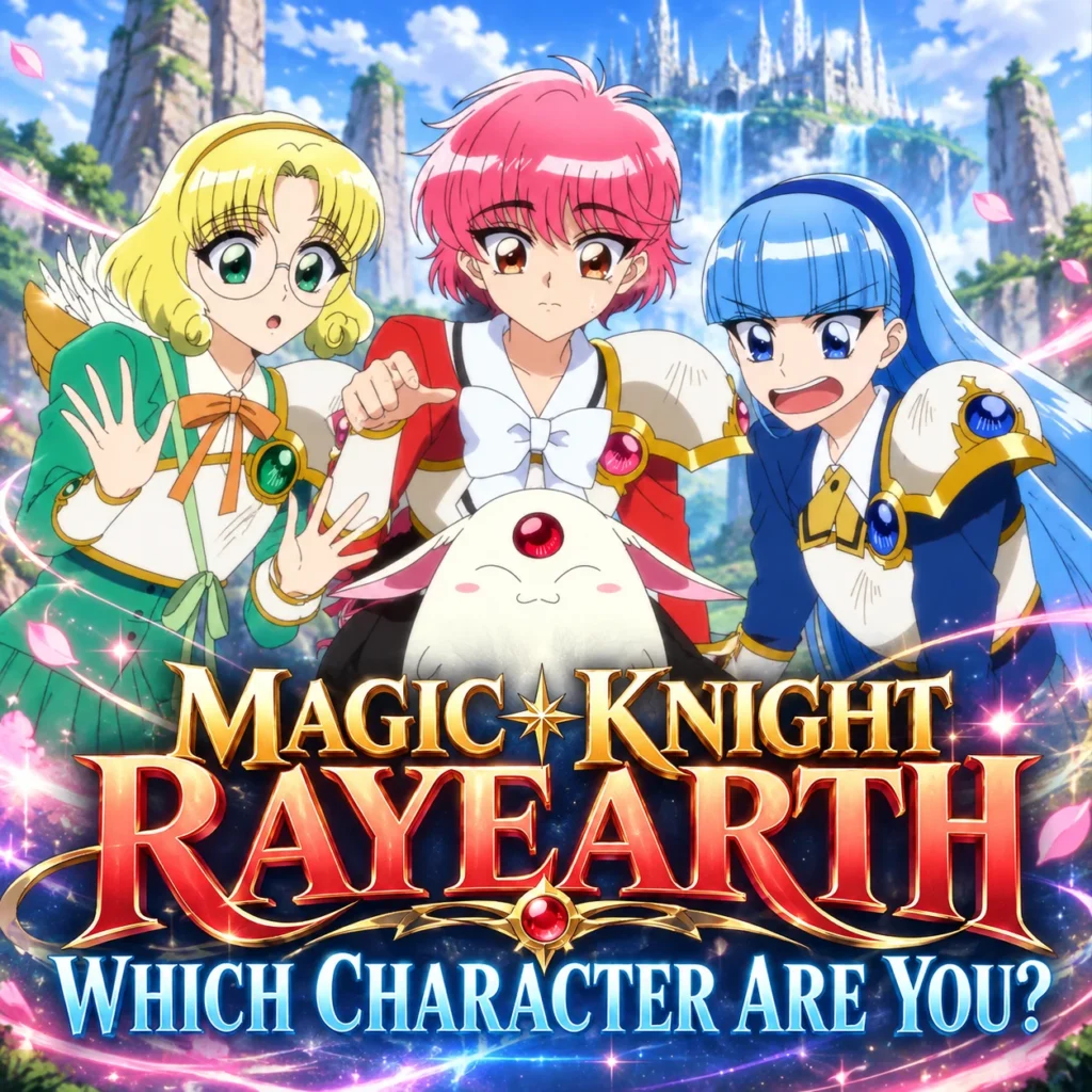 Magic Knight Rayearth character personality quiz