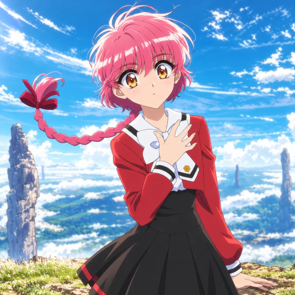 Hikaru Shidou in Magic Knight Rayearth