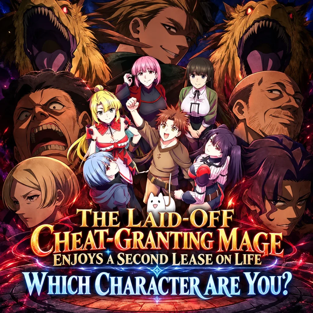 The Laid-Off Cheat-Granting Mage Enjoys a Second Lease on Life character personality quiz