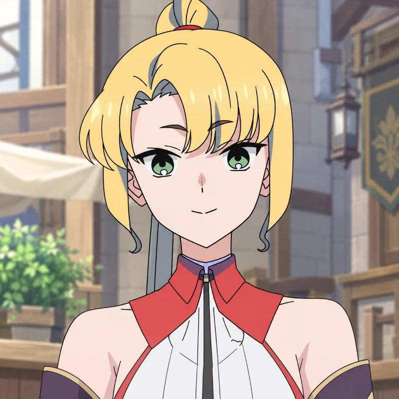 Lily Flambert in The Laid-Off Cheat-Granting Mage Enjoys a Second Lease on Life
