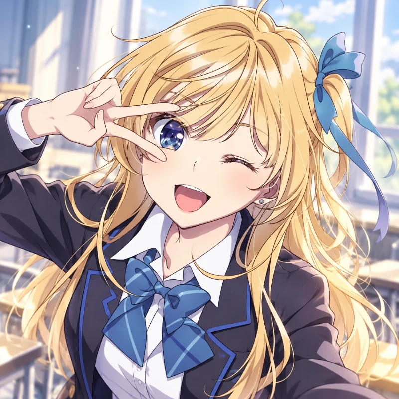 Yuuko Hiiragi in Chitose Is in the Ramune Bottle