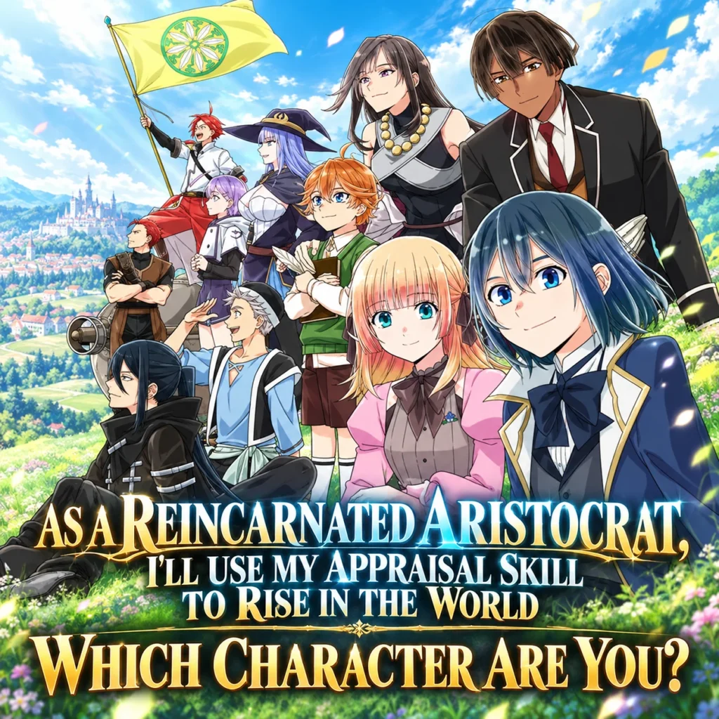 As a Reincarnated Aristocrat, I'll Use My Appraisal Skill to Rise in the World character personality quiz