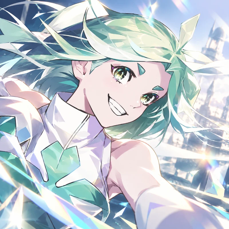 Lucky Cyan en To Be Hero X