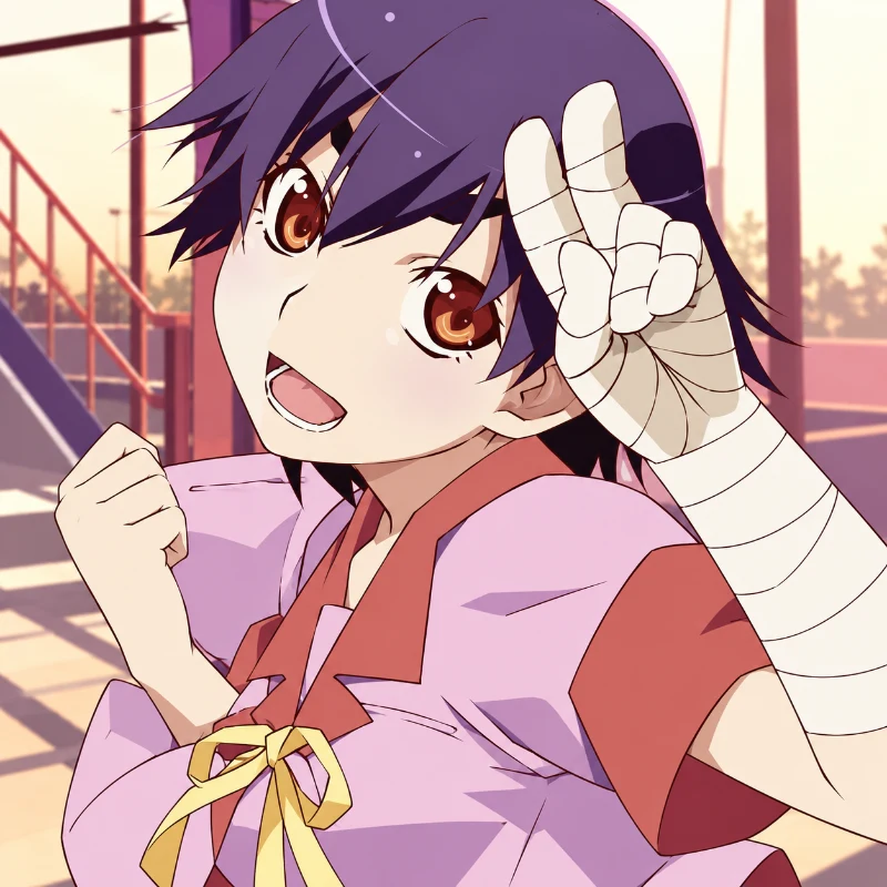 Suruga Kanbaru en Monogatari Series: Off & Monster Season