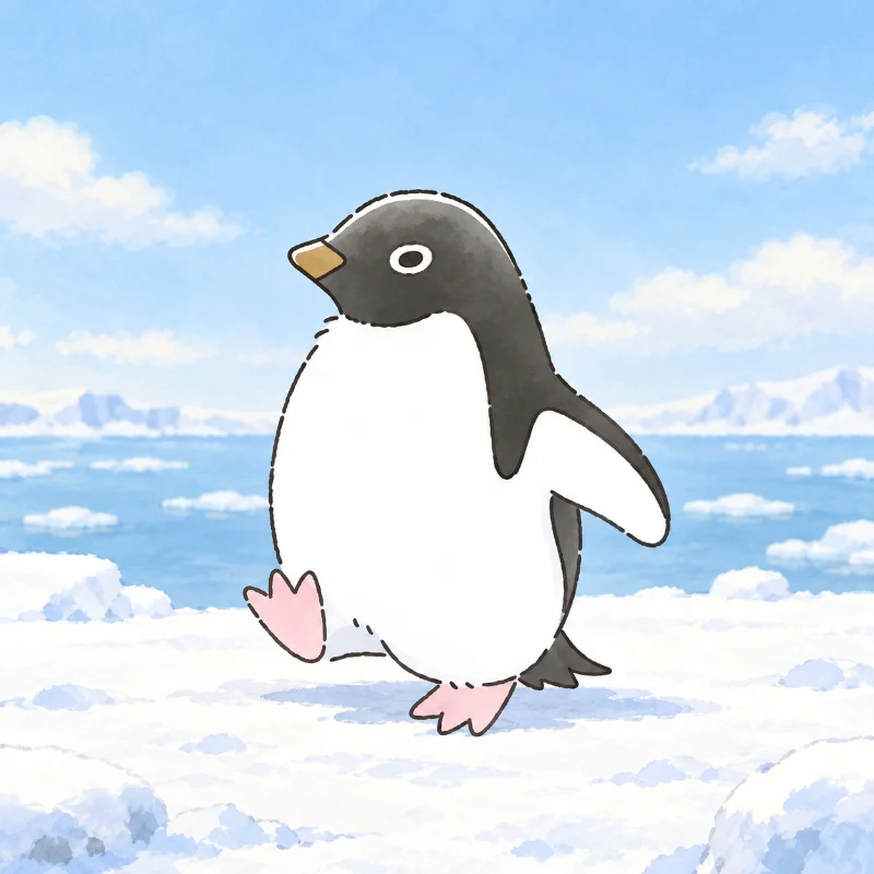 Adelie-san in Koupen-chan