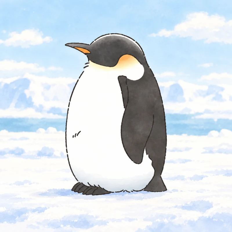 Adult Penguin-san in Koupen-chan