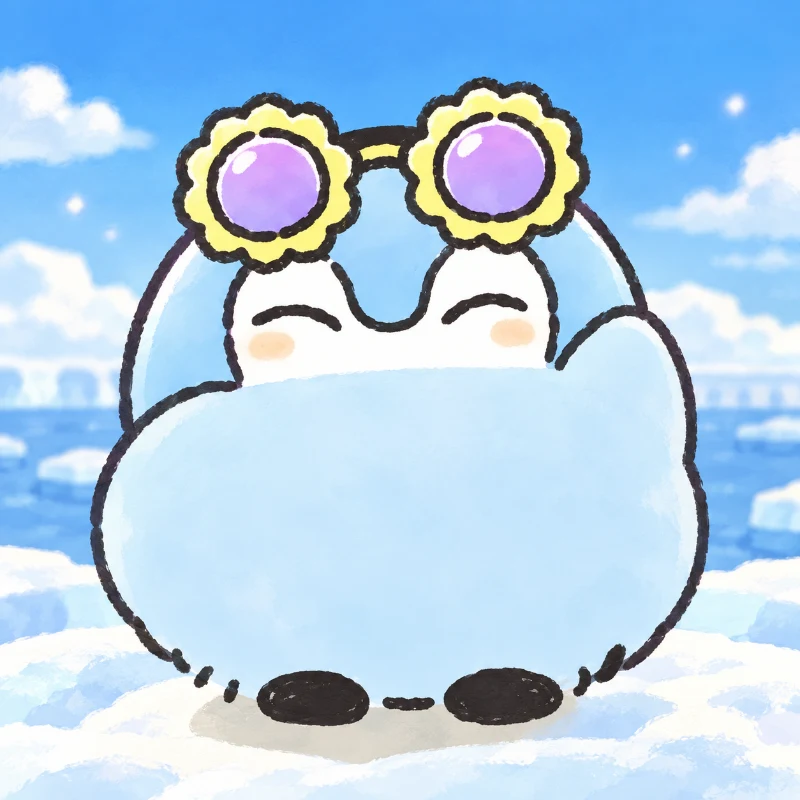 Light Blue Koupen-chan in Koupen-chan