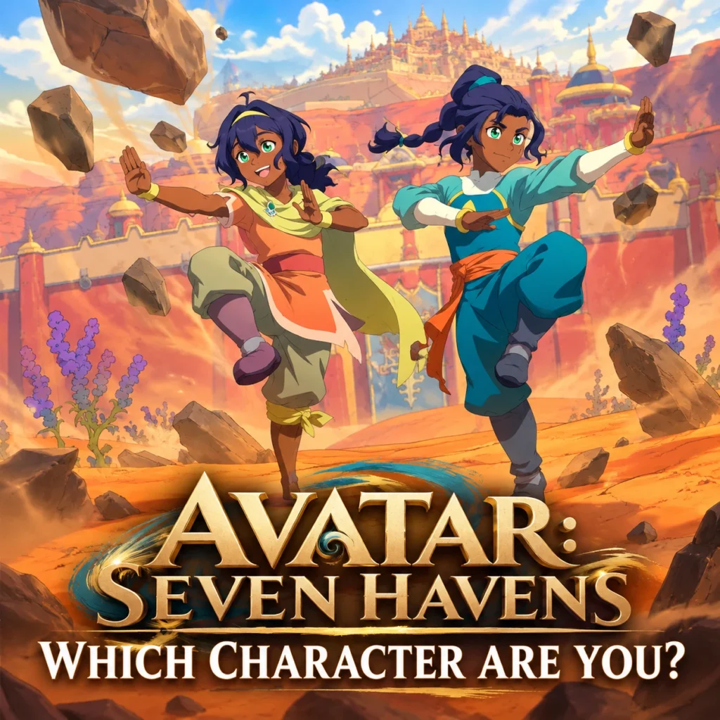 Avatar: Seven Havens character personality quiz
