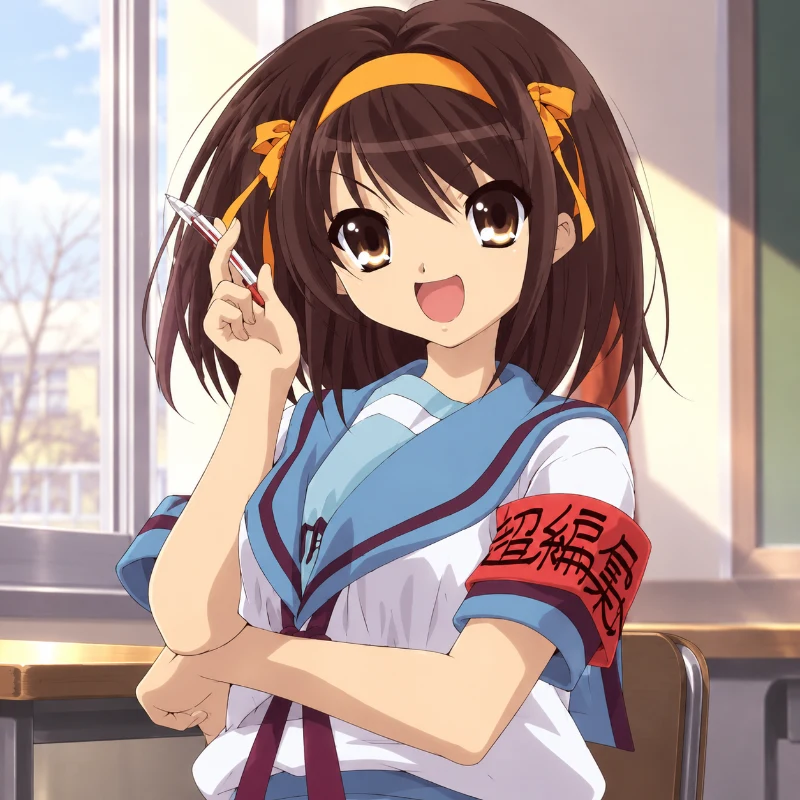 Haruhi Suzumiya en La desaparición de Haruhi Suzumiya