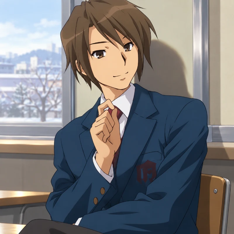 Itsuki Koizumi en La desaparición de Haruhi Suzumiya