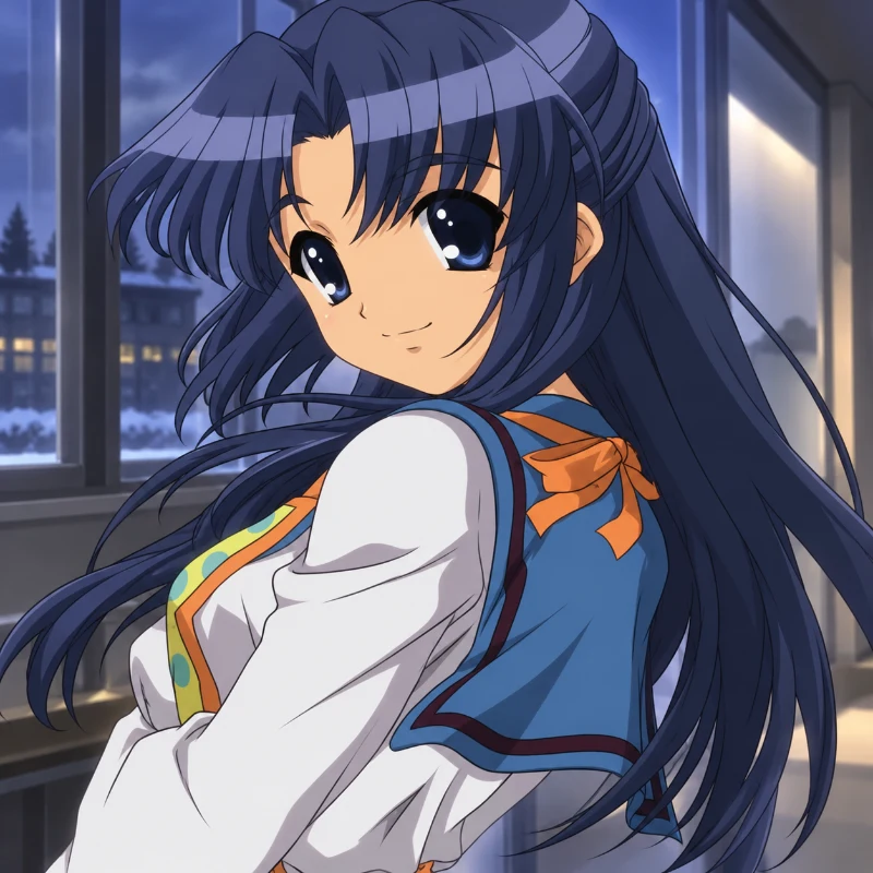 Ryouko Asakura en La desaparición de Haruhi Suzumiya