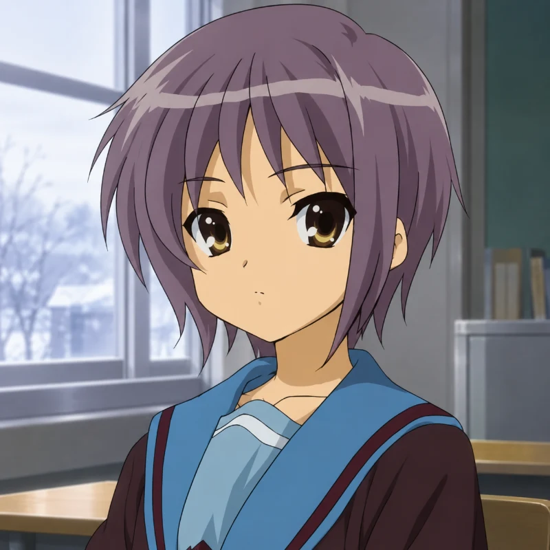 Yuki Nagato en La desaparición de Haruhi Suzumiya
