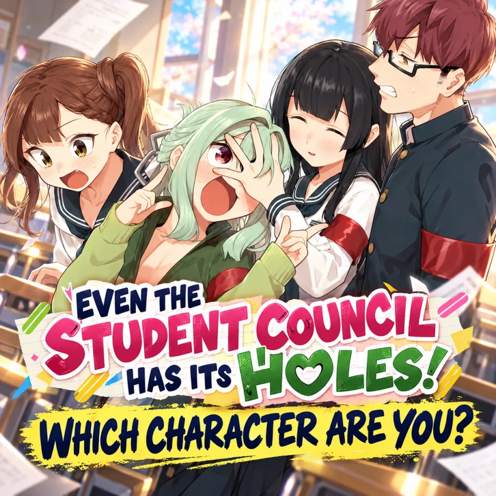 Even the Student Council Has Its Holes! character personality quiz