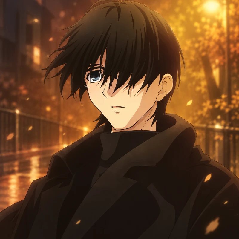Mikiya Kokutou in The Garden of Sinners Chapter 5: Paradox Spiral