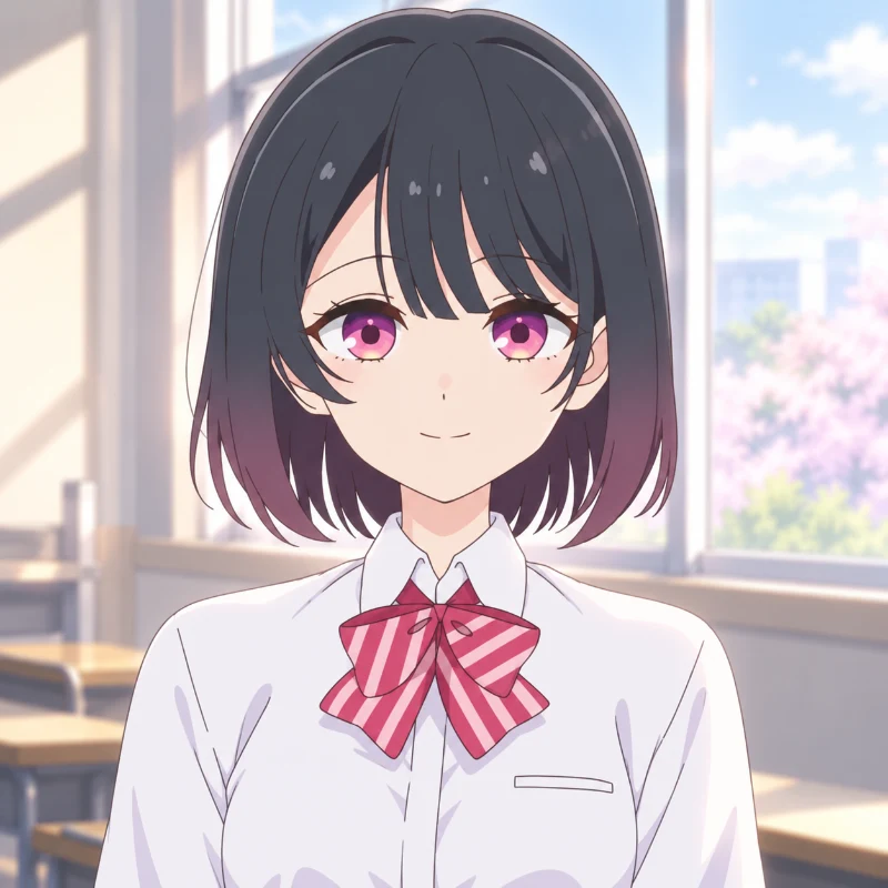 Koharu Satou in The Cold Sato-san is Only Sweet to Me