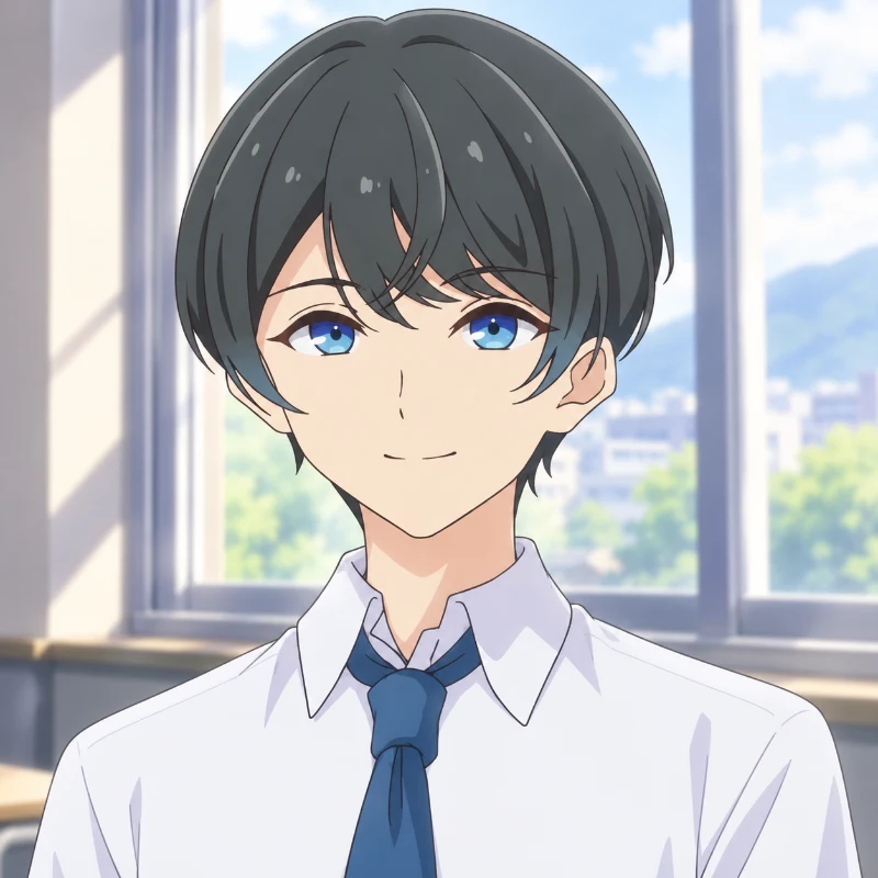 Souta Oshio in The Cold Sato-san is Only Sweet to Me