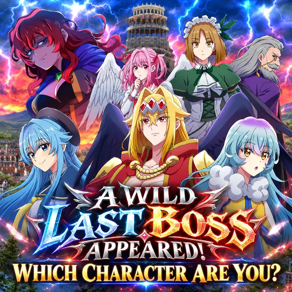 A Wild Last Boss Appeared! character personality quiz