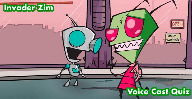 Welcome to Quiz: Invader Zim Voice Cast Quiz