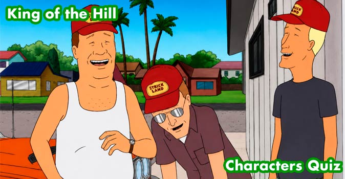 Welcome to Quiz: King of the Hill Characters Quiz